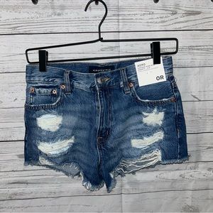 NWT Aero Vintage High Rise Shorty 2.5” Size 0R